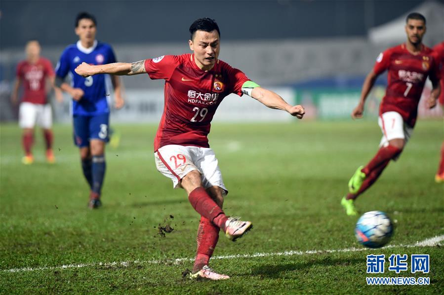 足球--亚冠:广州恒大胜香港东方