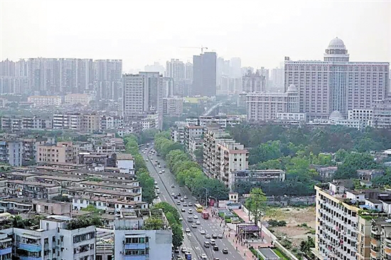 广州工业大道华丽转身变 新城