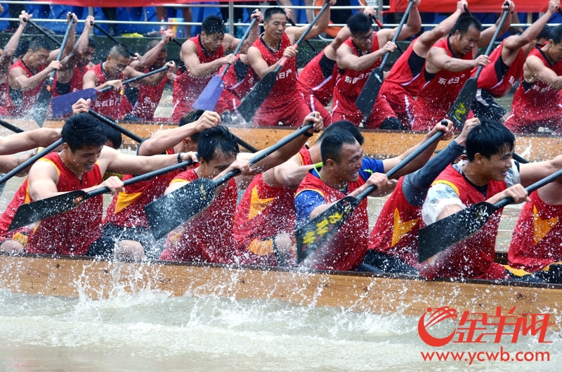 速度与激情车陂涌上演 2017年车陂龙舟赛成功