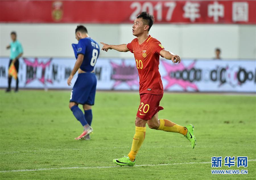 2017年中国足协中国之队国际足球赛:中国胜菲律宾
