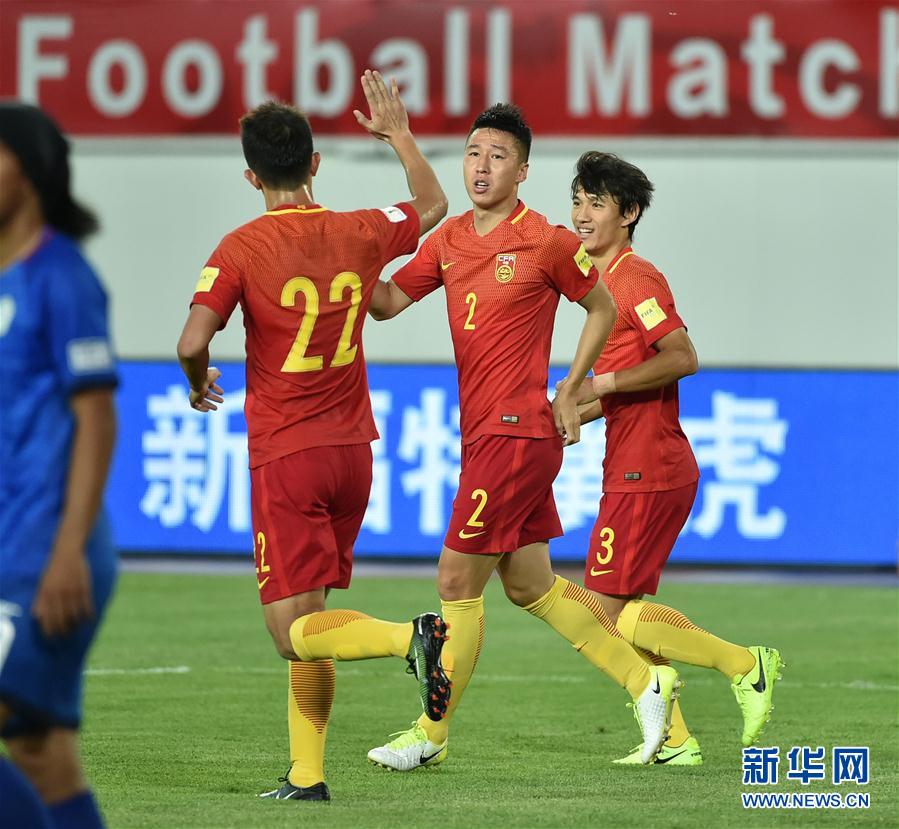 2017年中国足协中国之队国际足球赛:中国胜菲