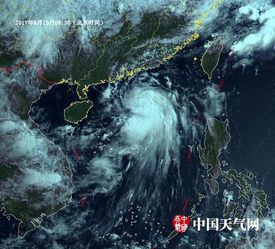 为防御台风 苗柏 广东惠东县转移16105人