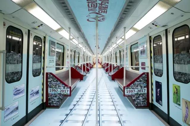 广州地铁20岁了!一号线 回忆专列亮相
