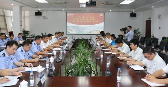 南沙区公安分局与中交南沙总承包部党组织共建