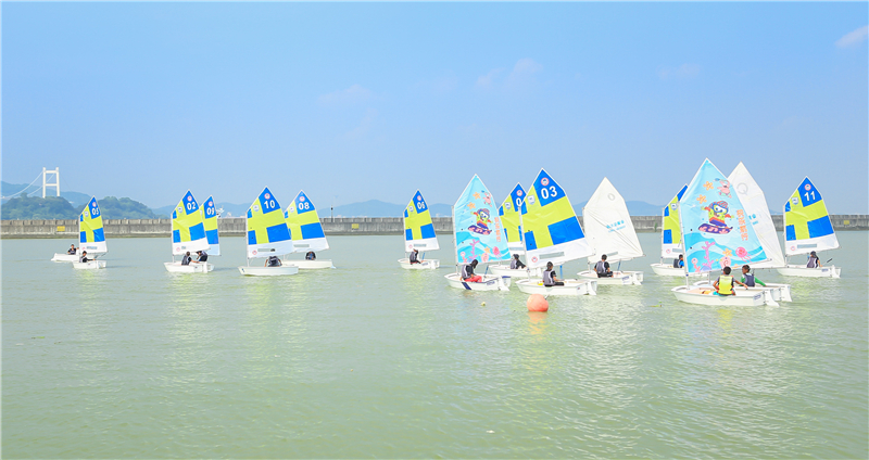 首届广州南沙国际帆船节闭幕 吸引近万名观众