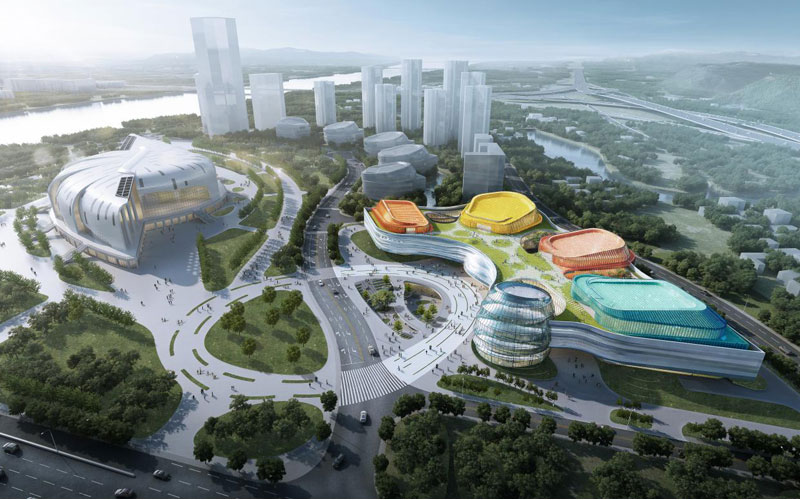 广州南沙青少年宫建筑方案设计竞赛优胜方案出