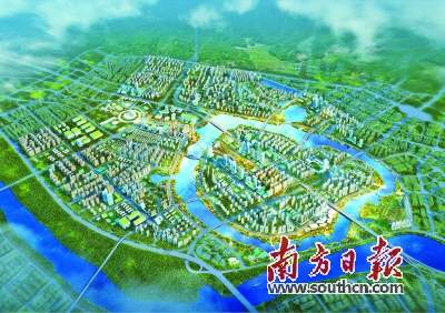 惠州发布金山湖片区概念性城市设计与控制性详