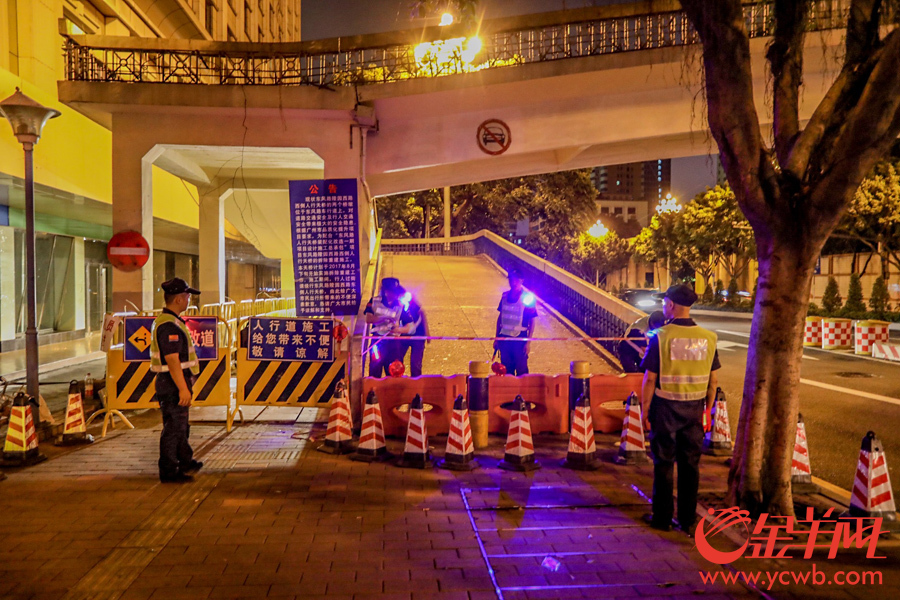 广州东风东路占道天桥将拆除重建