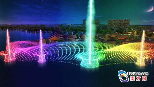 光影水秀剧场明晚在东莞麻涌绽放!都有哪些