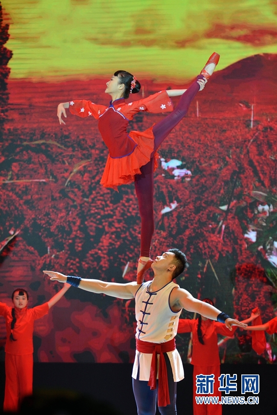 广东省新一届新世纪之星为基层群众送欢乐