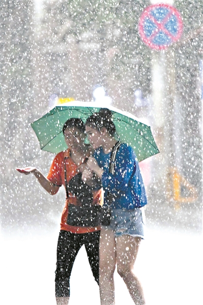 广州天气预报:8月末雨雨雨不停歇