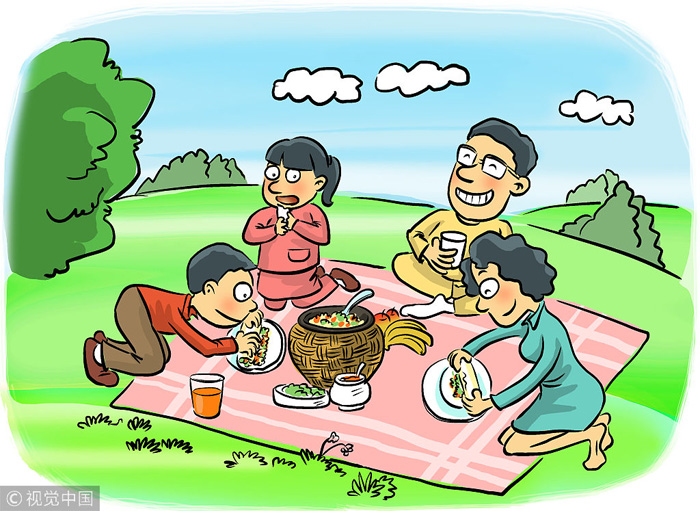 广东话百科:一家大细(国庆假期你准备一家大细