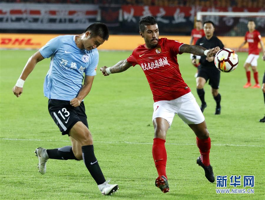 足球--中超:广州恒大胜大连一方