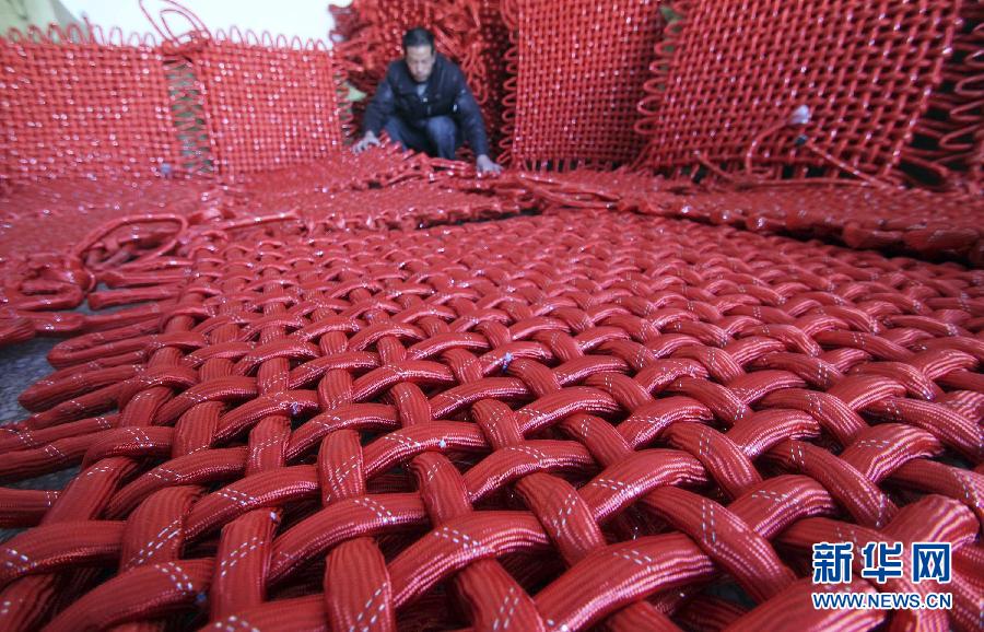 结艺之乡红火迎新年