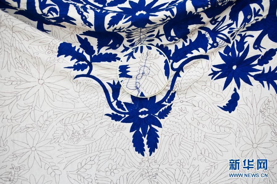 墨西哥传统刺绣特南戈