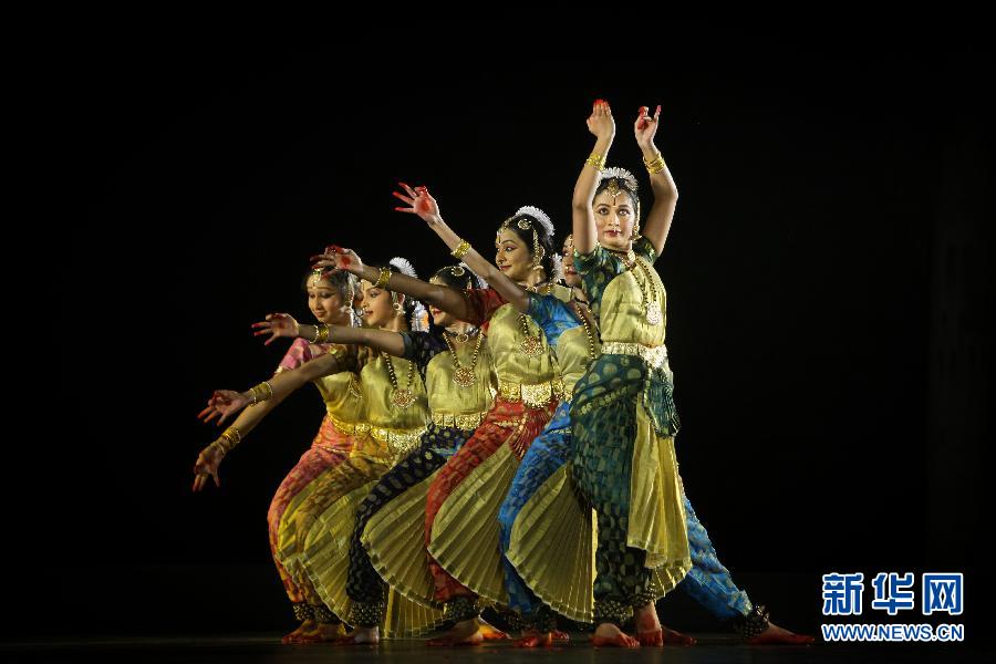 印度风情舞蹈分解动作