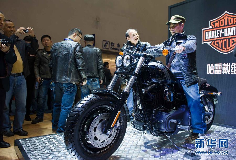 哈雷在华发布新车