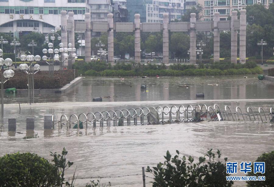 天兔致海水倒灌汕头