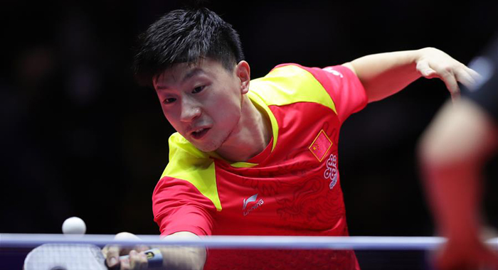 乒乓球--中国公开赛:马龙获男单冠军